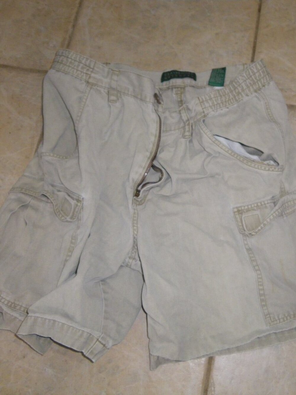 Men’s / Teen’s 100% Cotton Cargo Shorts